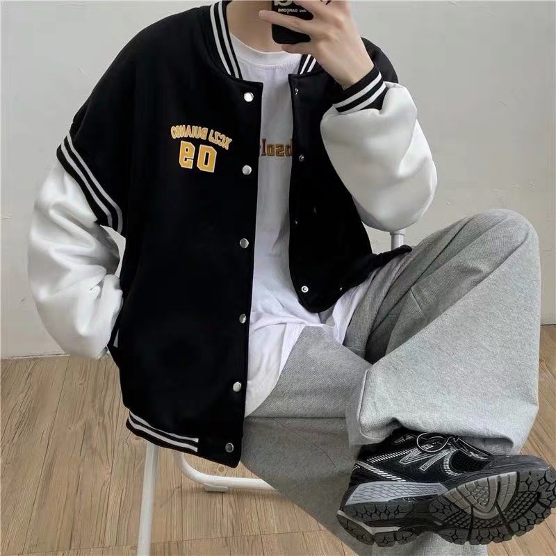 Áo khoác bomber nam nữ, Sweater hoodie from rộng K52, Áo khoác nữ nam 09 chất nỉ cao cấp | BigBuy360 - bigbuy360.vn