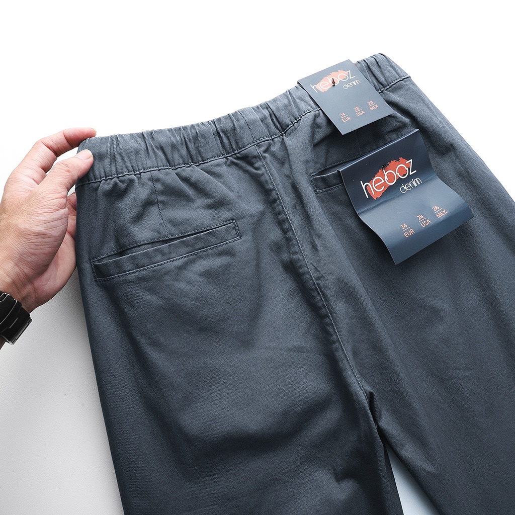 QUẦN JOGGER KAKI NAM HEBOZ chất vải cao cấp, thoáng mát, năng động trẻ trung, dáng chuẩn, basic 5 màu - 628