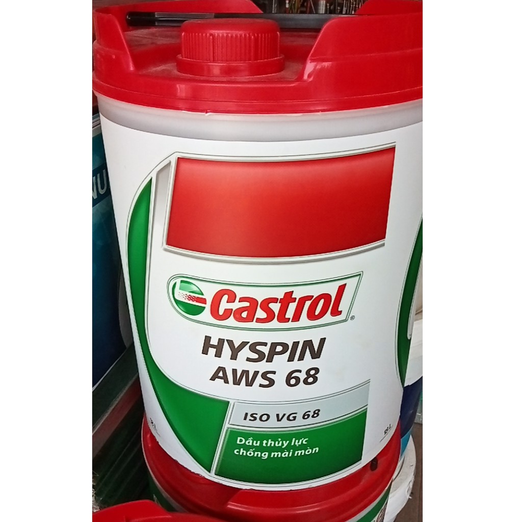 Nhớt thuỷ lực Castrol Hyspin AWS68 18L