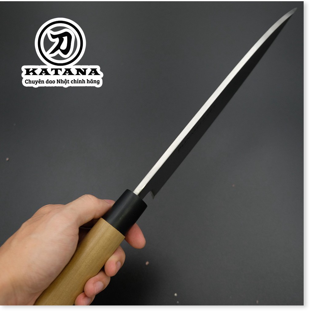 Dao bếp Nhật cao cấp BUNMEI Deba tay phải (225mm) by Katana