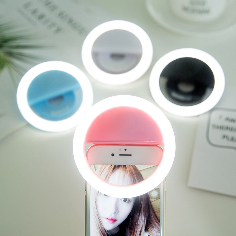 Đèn selfie ring light hỗ trợ chụp hình live stream tặng kèm dây sạc  - Awifi Case L4-4 | BigBuy360 - bigbuy360.vn