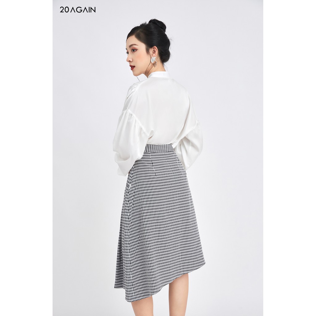 Áo sơ mi xếp ly nếp áo 20Again ASA1265 | BigBuy360 - bigbuy360.vn