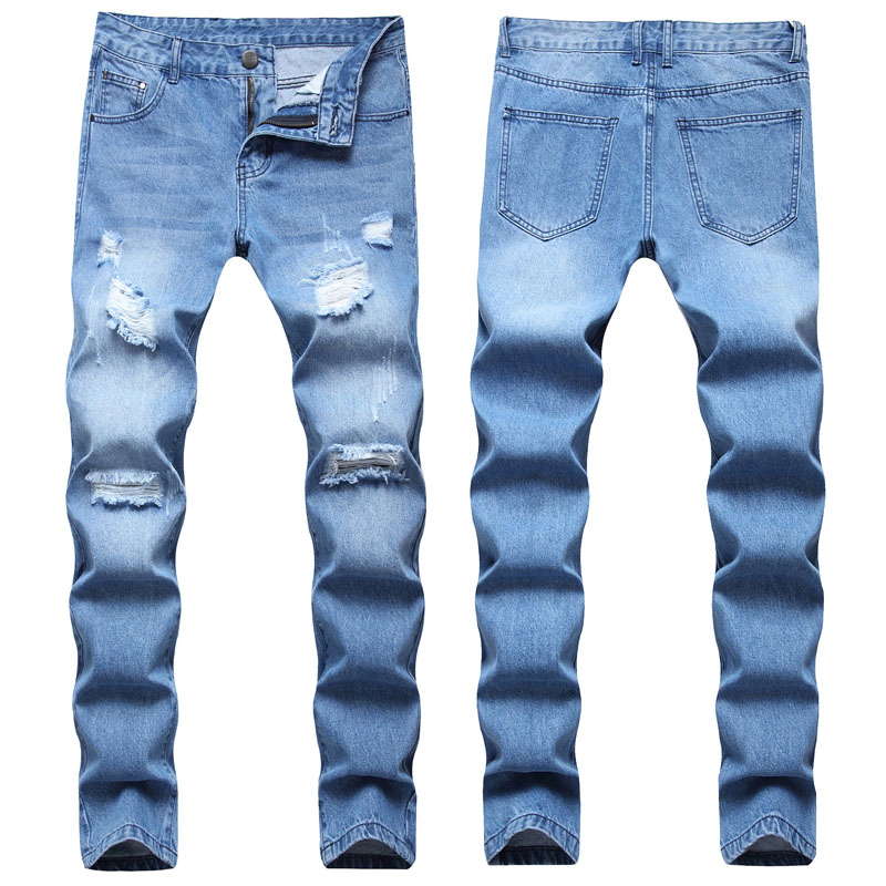 Men Straight jeans Slim Fit Jeans Denim Pant Skinny Jeans Ripped Jeans Frayed Jeans Men Jeans Quần jean nam