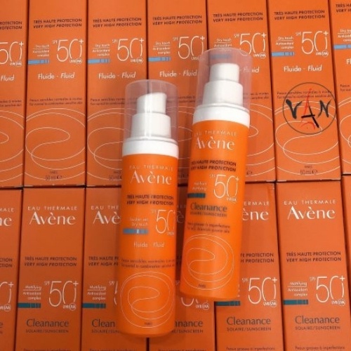 Kem chống nắng AVENE Cleanance / Fluide spf 50+ 50ml - licyhouse