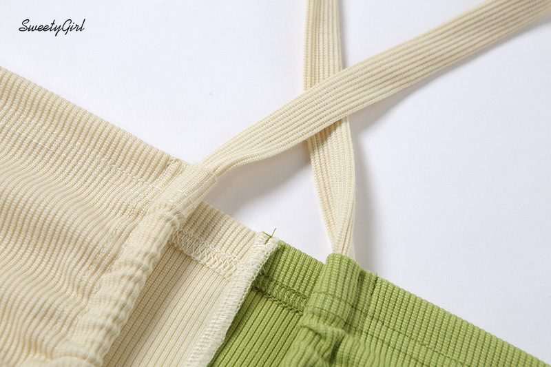 Áo Thun Nữ Ngắn Tay Hở Lưng Phối Màu Thời Trang