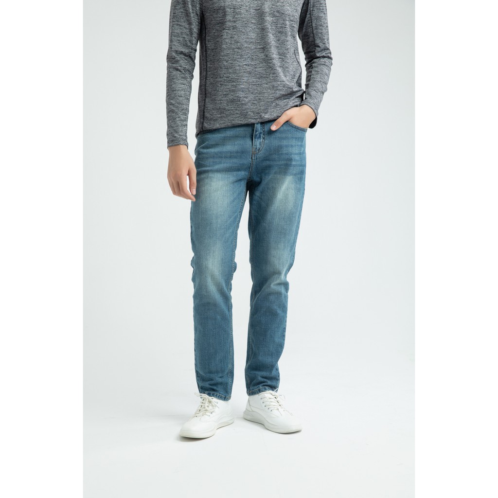 Quần bò nam dáng Slim fit IVY moda MS 25E2522