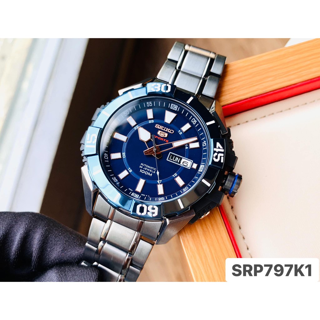 Đồng hồ nam Seiko 5 Sports Automatic SRP797K1