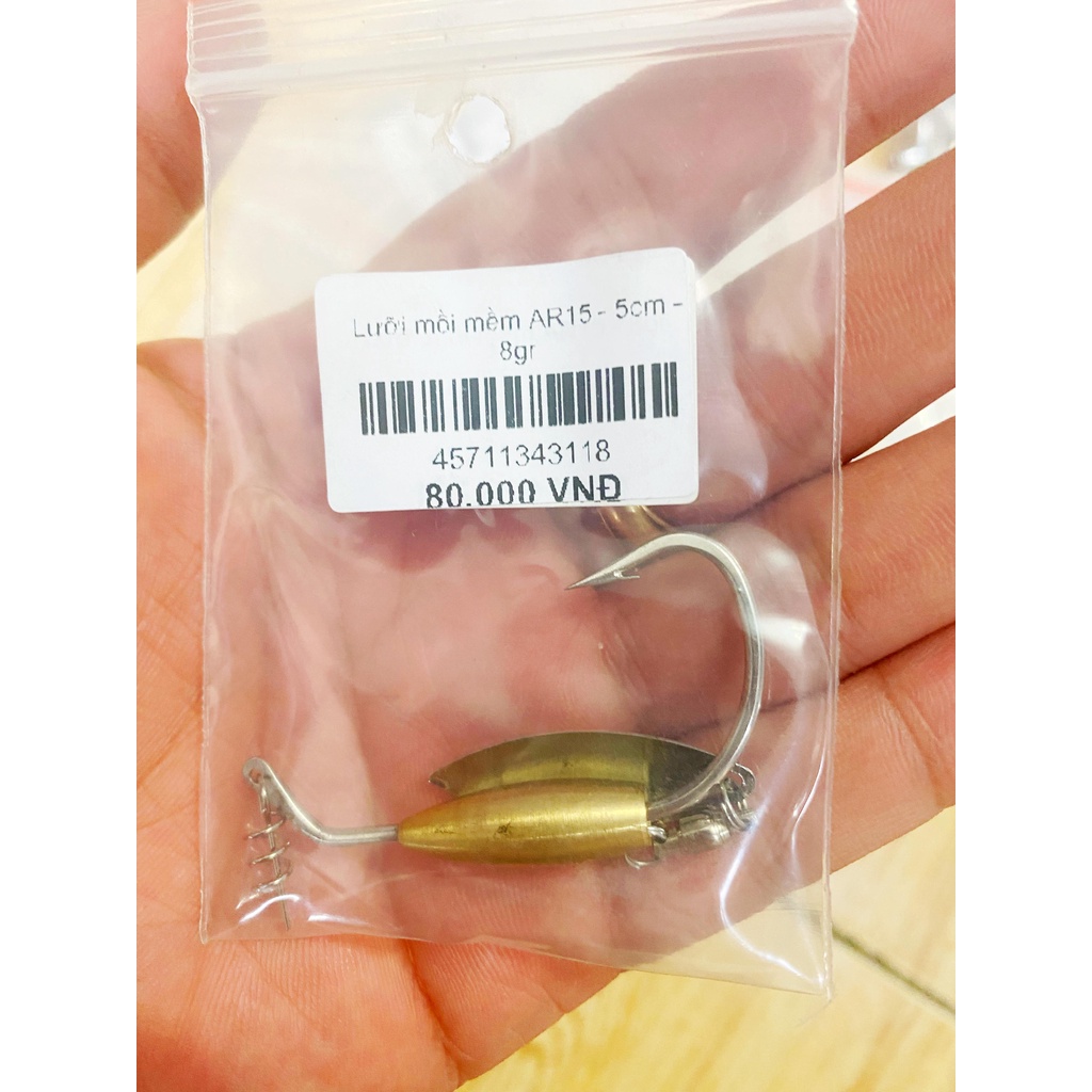 Lưỡi móc mồi mềm thủ công AR15