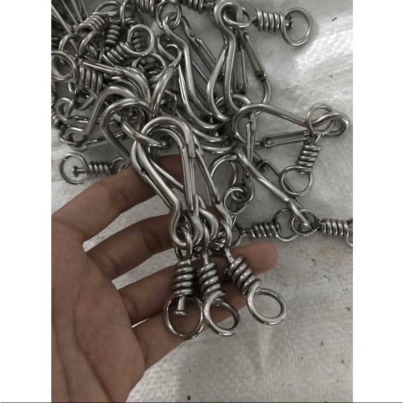 Móc Inox Zin - Móc Khoá Inox Đa Dụng