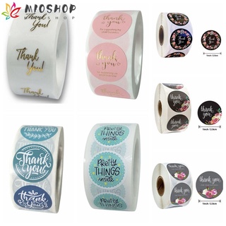 Set 500 Miếng Dán Chữ Thank You Dễ Thương Dùng Để Trang Trí