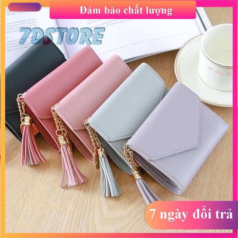 Ví nữ ngắn đẹp cầm tay mini nhỏ gọn bỏ túi giá rẻ