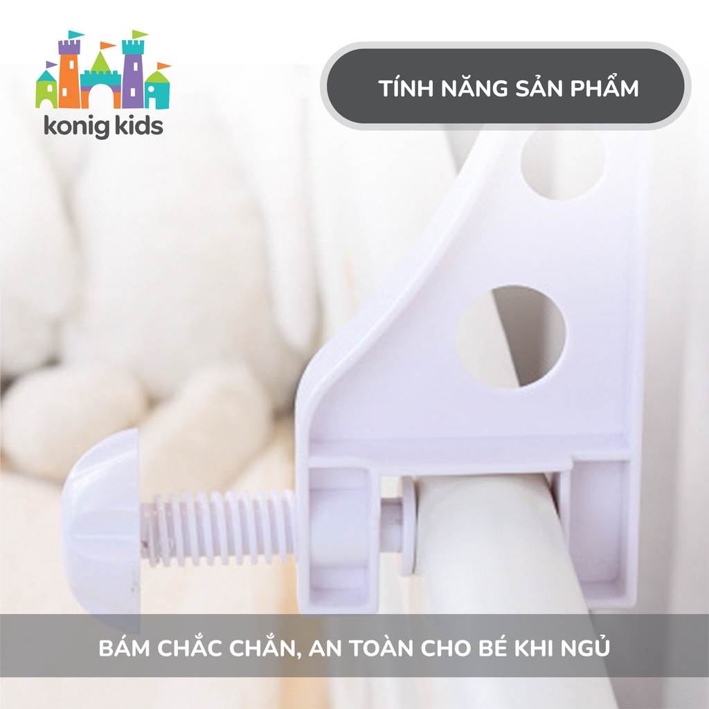 Đồ chơi treo nôi cũi phát nhạc, xoay 360 độ,giúp bé kích thích thính giác và tăng cường cảm xúc Konig Kids 1021-KK-63605