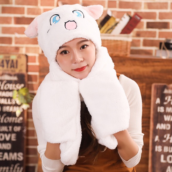 Mũ tai giật nhiều hình dễ thương