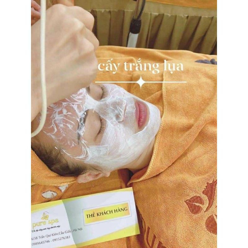 CẤY TRẮNG LỤA NANO COLLAGEN SPA - CHUẨN SPA TẠI NHÀ