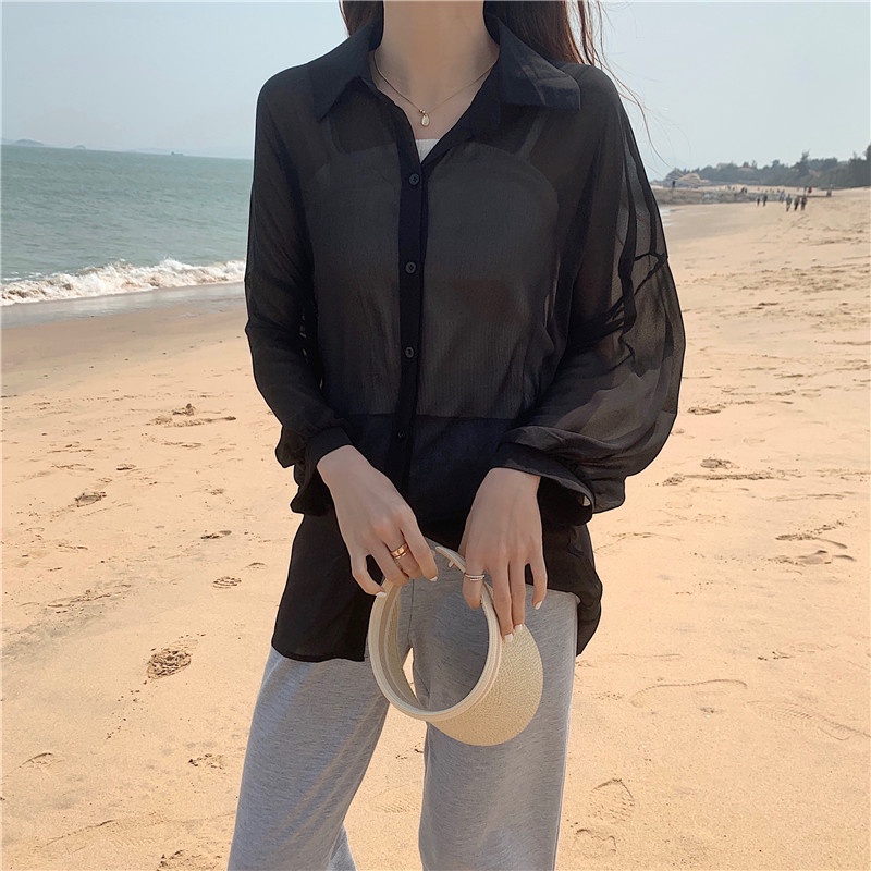 Áo Khoác Chống Nắng Dài Tay Thiết Kế Mới Thời Trang Mùa Hè Dành Cho Nữ