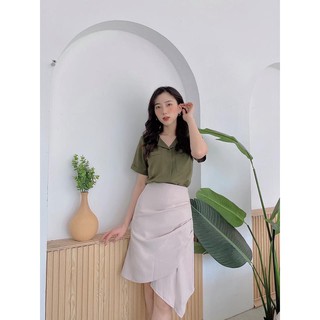 Áo sơ mi nữ thiết kế ( ảnh thật 100%)