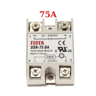 Relay bán dẫn Solid SSR 10DA 25DA 50DA 75DA FOTEK