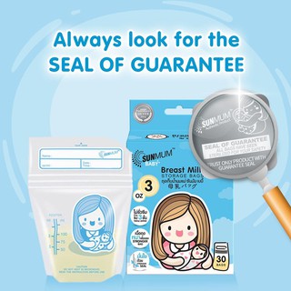 Túi trữ sữa SUNMUM Thái Lan