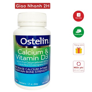 Ostelin Calcium & Vitamin D3- Canxi cho bà bầu 130 viên mẫu mới