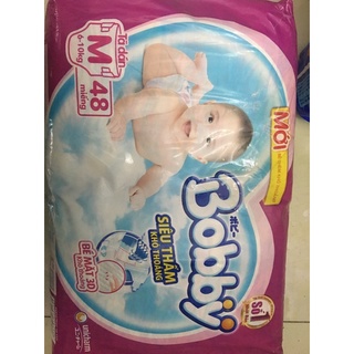 bỉm bobby sz m (xả nốt do hơi xước túi tí)