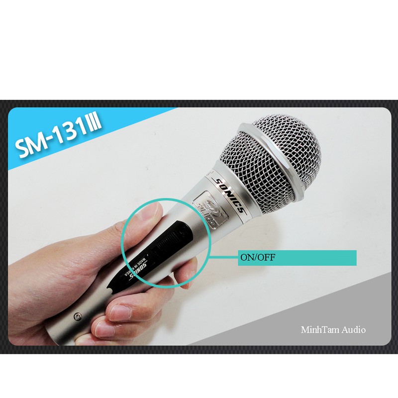 Micro karaoke Sonic xịn Hàn Quốc - MCD131