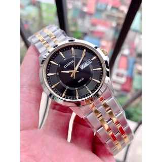 Đồng hồ đôi dây kim loại Citizen BF2018