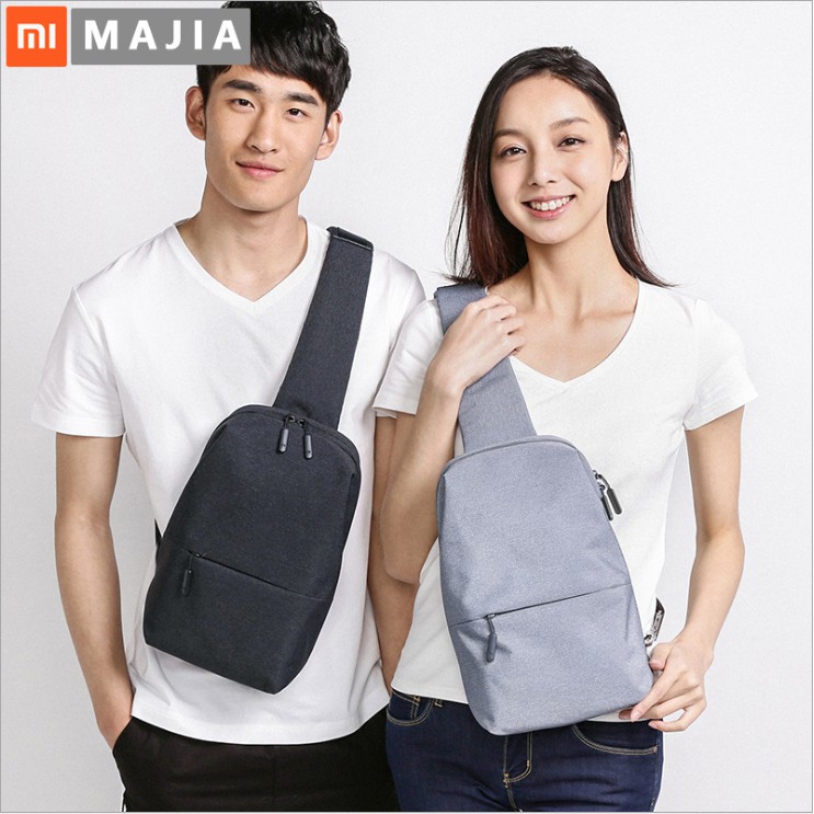 Túi đeo chéo nam nữ 💥FREE SHIP💥CHÍNH HÃNG💥 Xiaomi Urban Leisure ( ĐEN & XÁM ) - Túi Đeo Thể Thao Chống Nước | BigBuy360 - bigbuy360.vn