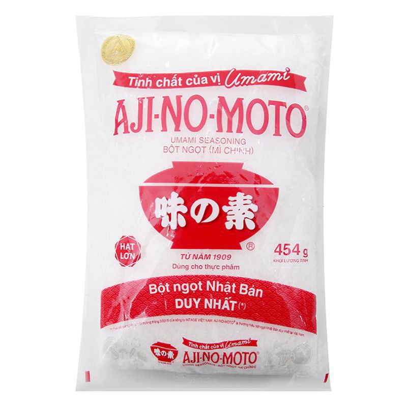 HÀNG CHÍNH HÃNG - Mì chính  AJInomoto loại hạt to 1kg