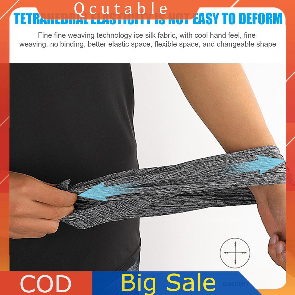 Khăn trùm mặt và cổ bằng lụa băng chống nắng đa năng khi lái xe ngoài trời