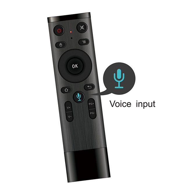 Bàn Phím Mini Không Dây Bluetooth Điều Khiển Bằng Giọng Nói Thông Dụng 2.4g Cho Tv Thông Minh