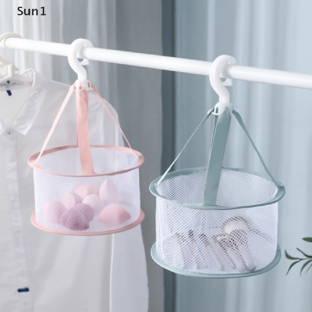 Túi Lưới Phơi Khô Cọ Trang Điểm Dạng Treo Tiện Dụng Sun1 >