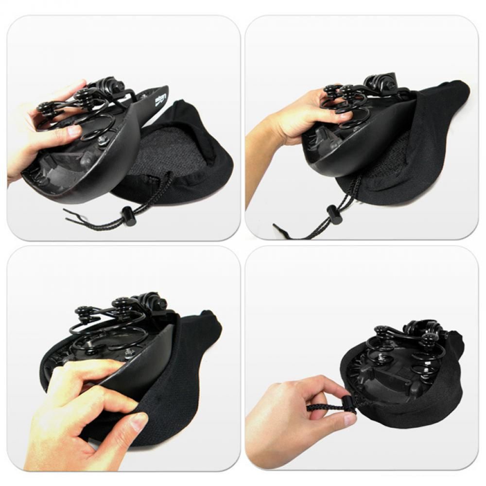 Đệm bọc yên xe đạp WUWOWU chất liệu silicon gel mềm thoải mái nhiều màu sắc