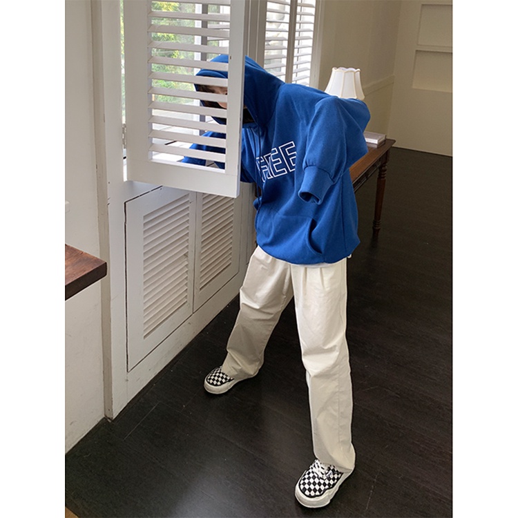 NRVP Áo Hoodie Dáng Rộng Thời Trang Hàn Quốc 2022 Dành Cho Nữ