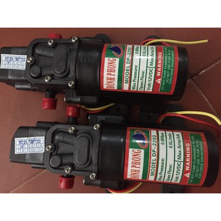 Compo 1 máy bơm cao áp mini 60W , 1 adapter 12V5A , 1 đầu lọc , 1 đầu xịt rửa xe và 5m dây bơm