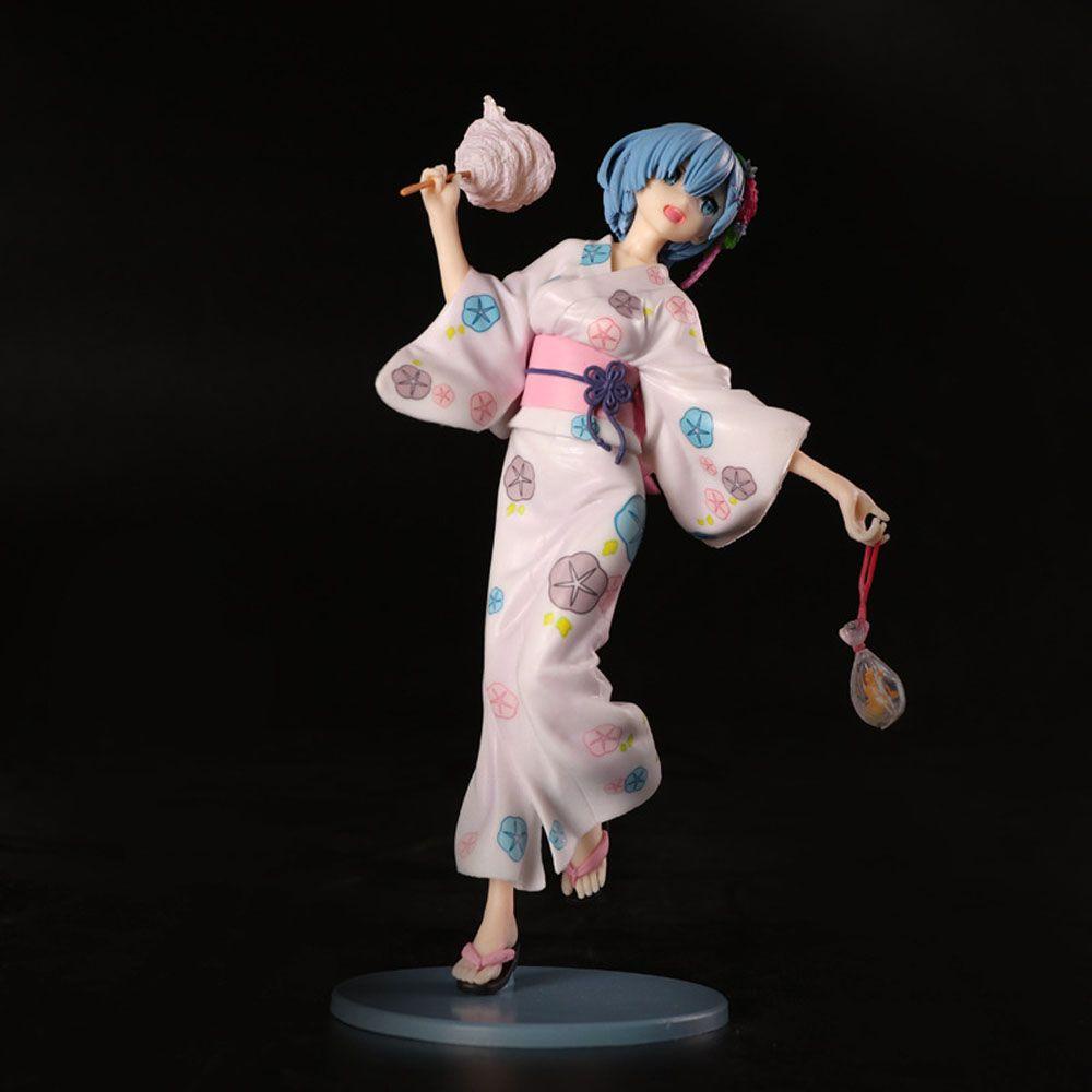 Mô Hình Đồ Chơi Nhân Vật Rem Mặc Kimono 23cm