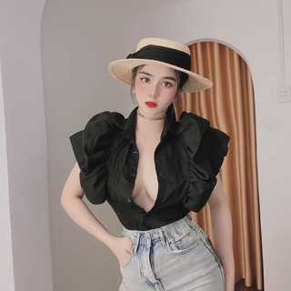 Áo Sơ Mi Nữ Tay Phồng