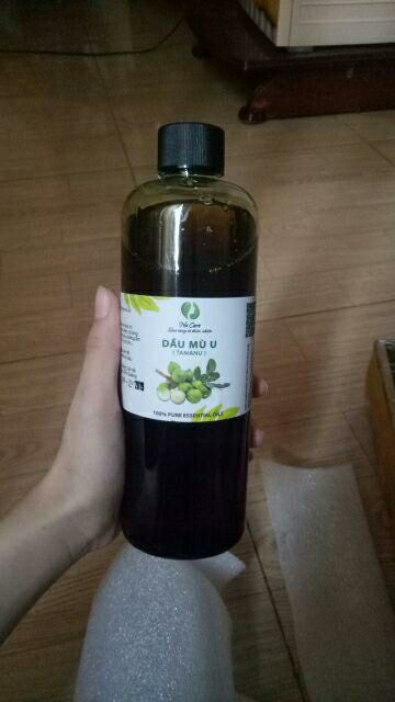 {500ml} Dầu Mù U Xanh Nguyên Chất Nu Care 500ml giúp làm dịu vết bỏng giảm sẹo chăm sóc da (Nhà làm) | BigBuy360 - bigbuy360.vn