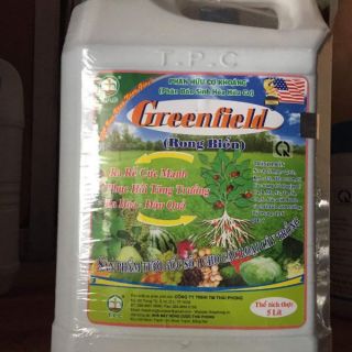 Phân hữu cơ khoáng GREENFIELD RONG BIỂN can 5 lít