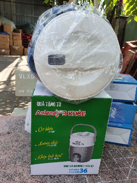 Thùng đá Anlene 7L giữ nhiệt cao cấp - Quà tặng từ Anlene