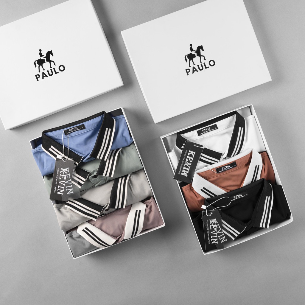 Áo thun nam POLO UNICEF Paulo vải thun cotton quảng châu cao cấp đẹp phong cách | BigBuy360 - bigbuy360.vn