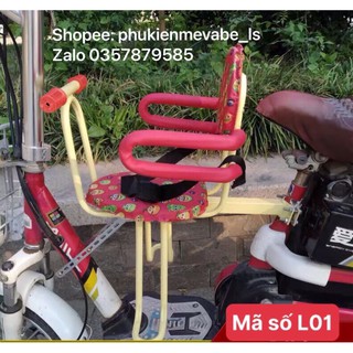 [Mã FMCGSALE55 giảm 8% đơn 500K] Ghế ngồi trước xe đạp, xe đạp điện cho bé_mã L01