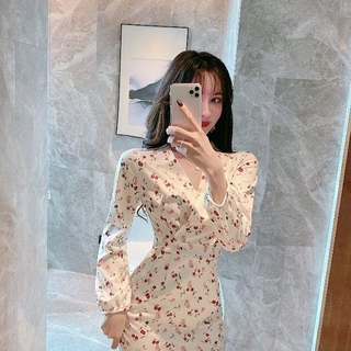 Đầm đuôi cá tay dài thời trang cho nữ