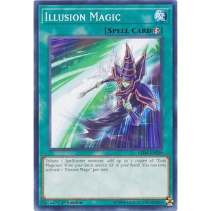 Thẻ bài Yugioh - TCG - Illusion Magic / LED6-EN010'