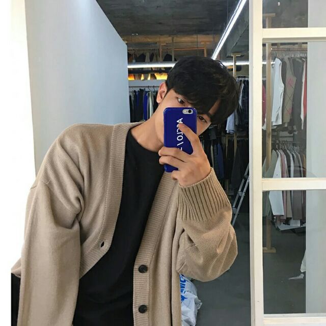 [ ORDER ] Áo khoác Cardigan len ulzzang Oversize hàng QC ( kèm ảnh thật sau )