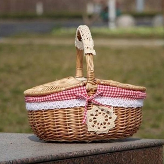 Giỏ Đan Lát Đựng Đồ Đa Năng Tiện Dụng