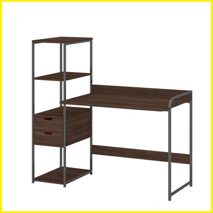 Bàn liền kệ 2 ngăn kéo 2020 kích thước 120x40x75