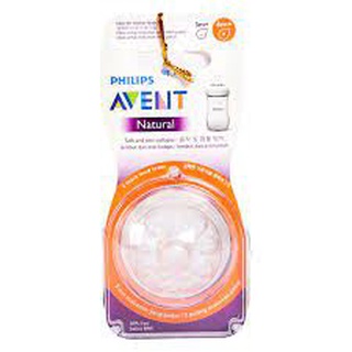 SET 2 NÚM TY THAY THẾ BÌNH AVENT NATURAL SỐ 1,2,3,4