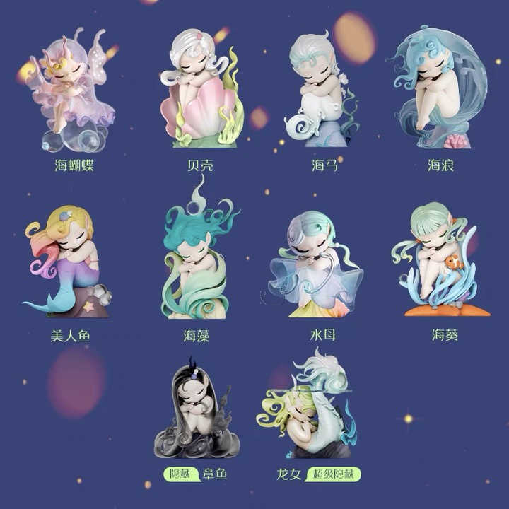 Búp Bê Dễ Thương Phiên Bản Ngủ Biển Elves Series
