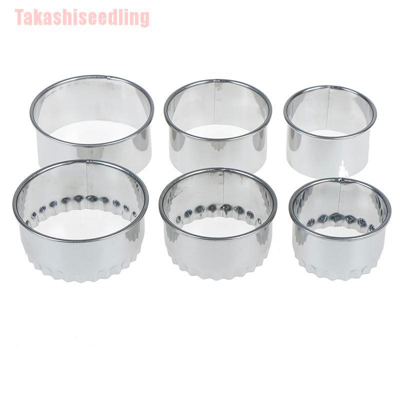 Bộ 3 Khuôn Nướng Bánh Bằng Thép Không Gỉ