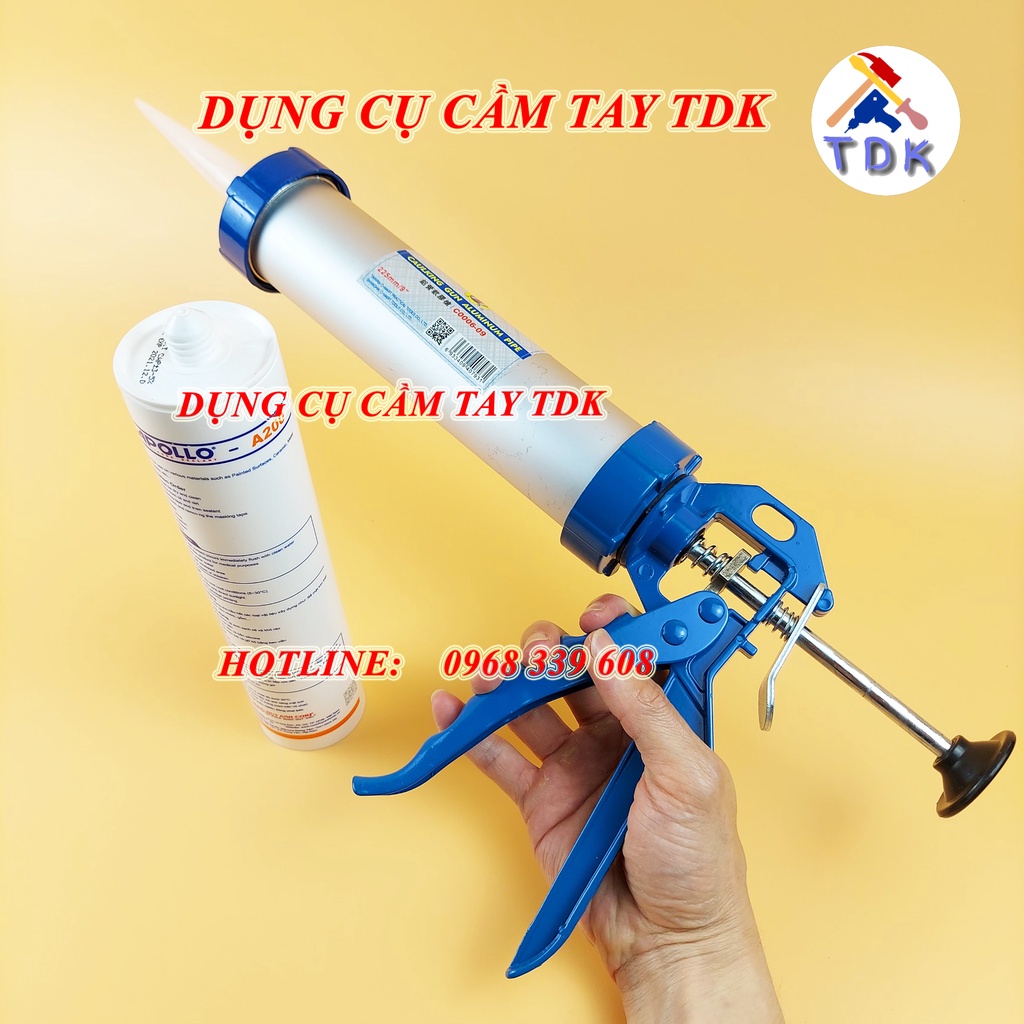 Súng bắn keo silicon hạng nặng C-Mart C0006-09 225mm/9''